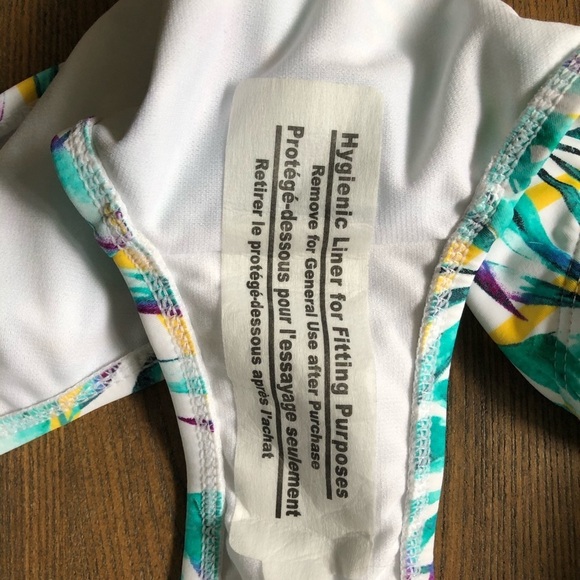 🎄  George bikini bottom leaf pattern SZ XL NWOT - Picture 6 of 6